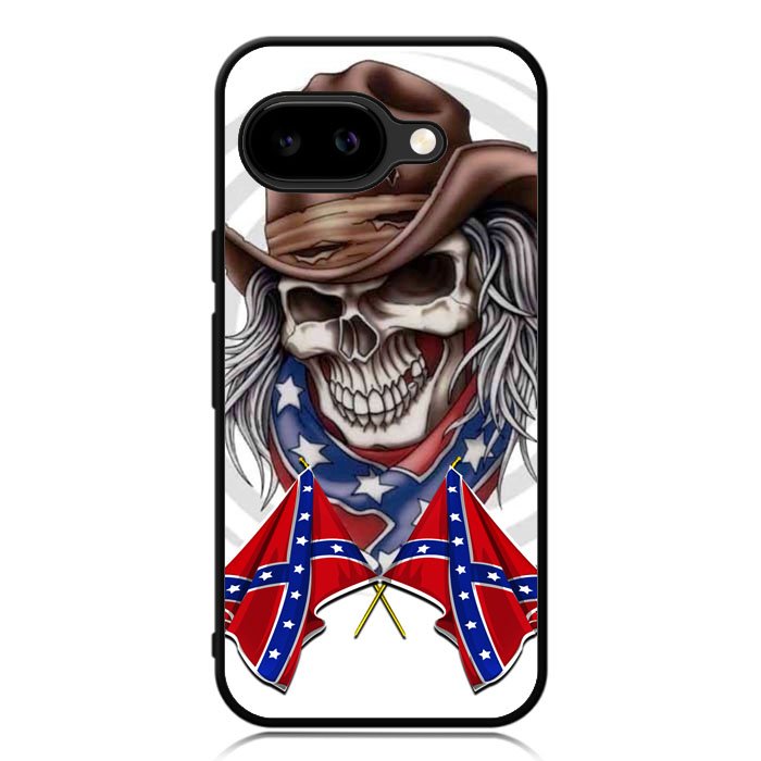 Rebel Skull Cowboy Case Google Pixel 9A Case DC1565