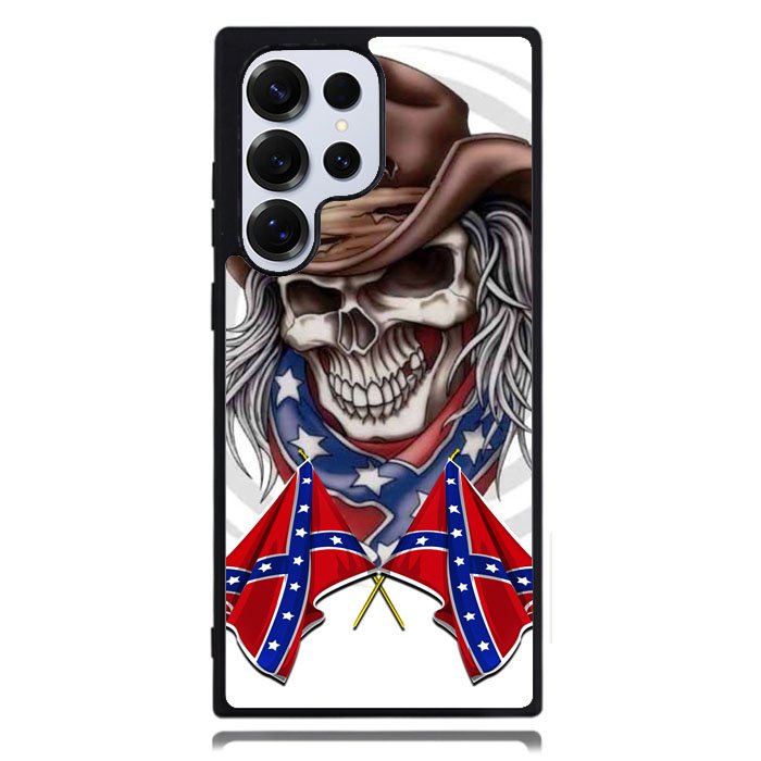 Rebel Skull Cowboy Case Samsung Galaxy S24 Ultra Case DC1565