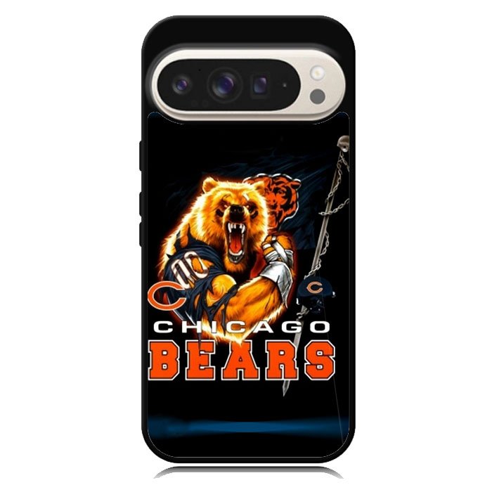 Rare Chicago Bears Nfl Team Bear Mascot Case Google Pixel 10 Pro XL Case DC1548