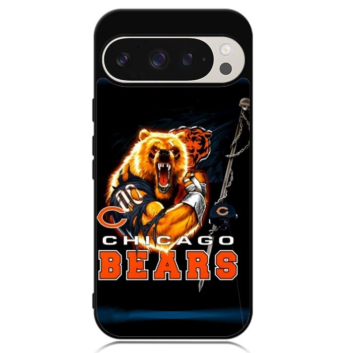 Rare Chicago Bears Nfl Team Bear Mascot Case Google Pixel 9 | Google Pixel 9 Pro Case DC1548
