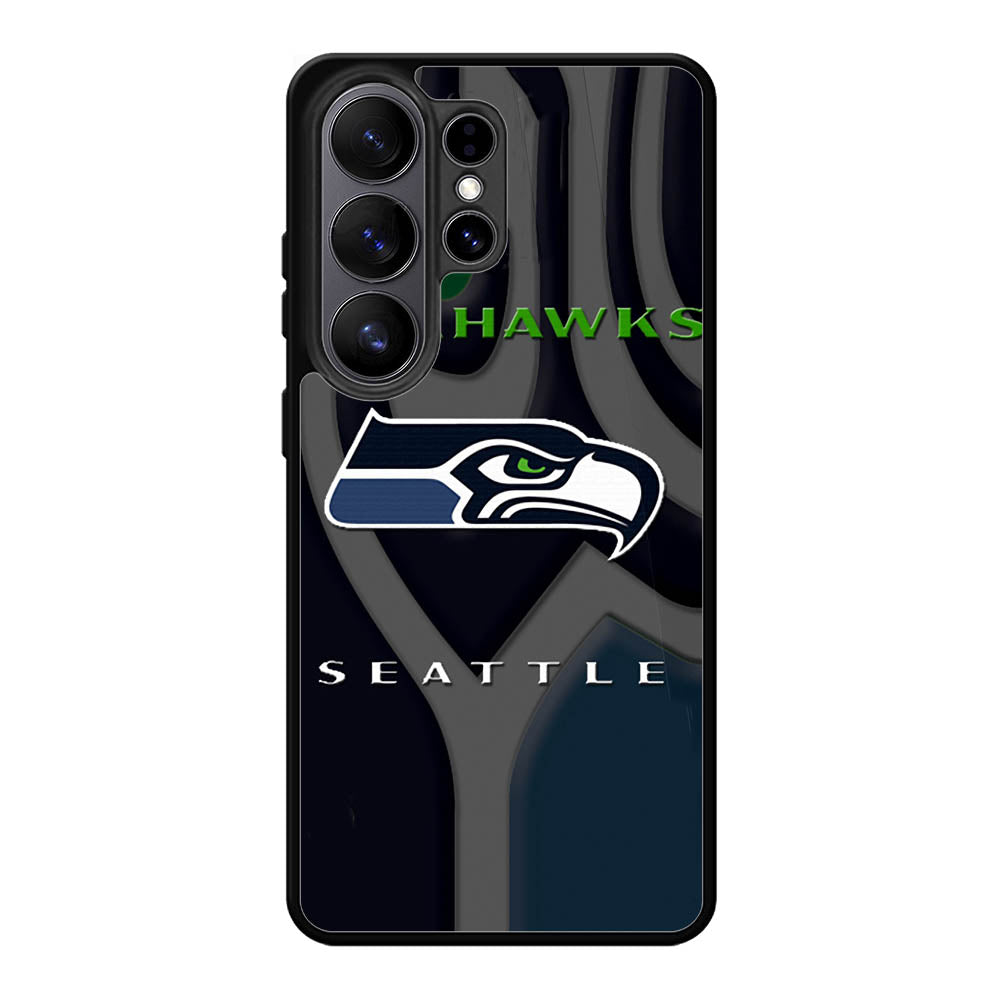 Seattle Seahawks Case Samsung Galaxy S26 Ultra phone case with DC1648 design
