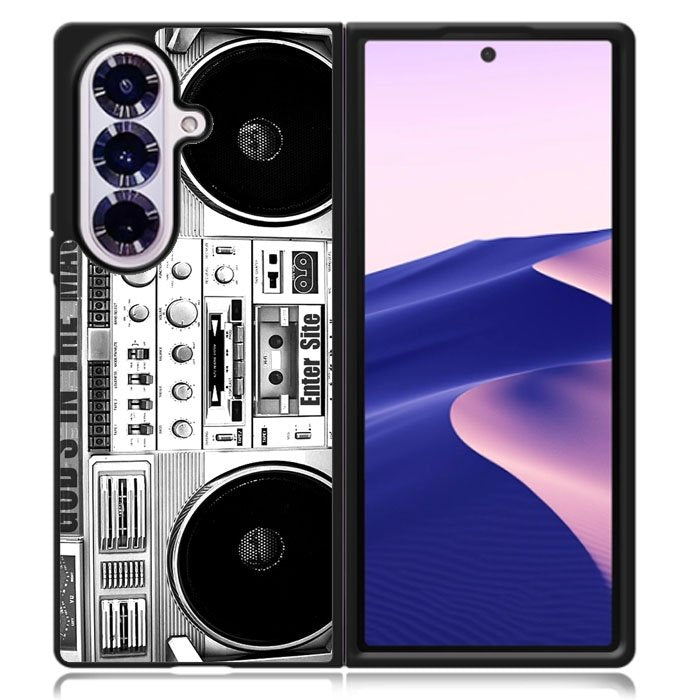 Boombox Case Samsung Galaxy Z Fold 7 Case DC0224