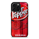 Dr Pepper Canned Can Drink Cola Soda Beverage Case iPhone 16 Pro Max Case DC0547
