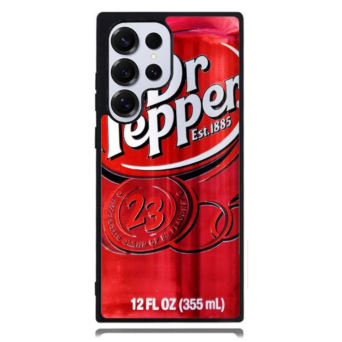 Dr Pepper Canned Can Drink Cola Soda Beverage Case Samsung Galaxy S25 Ultra Case DC0547