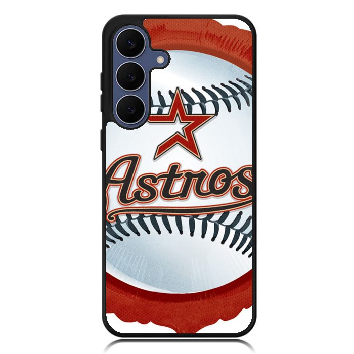 Houston Astros Football Case Samsung Galaxy S25 FE DC0857