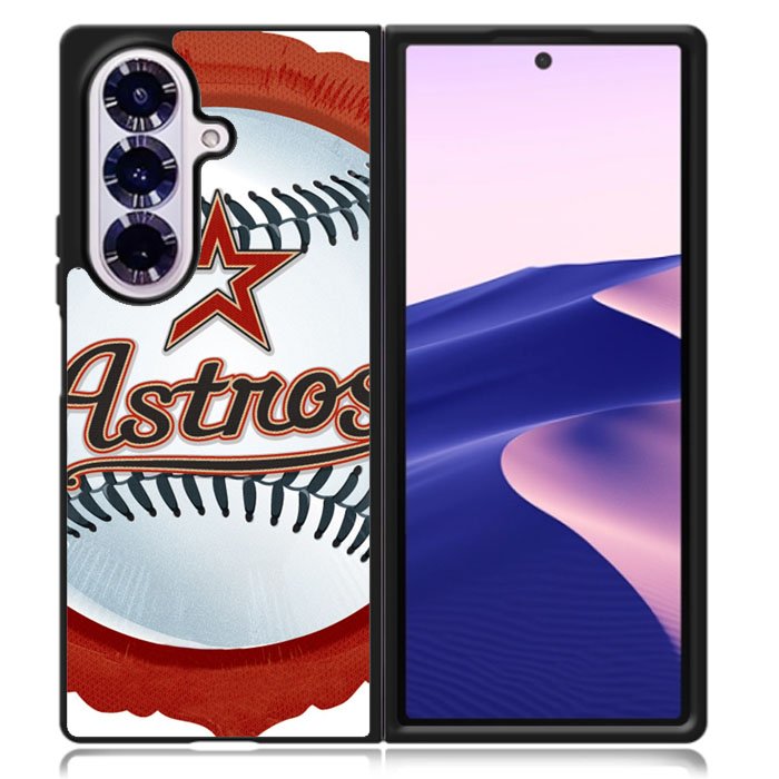 Houston Astros Football Case Samsung Galaxy Z Fold 7 Case DC0857