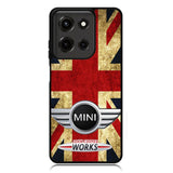 Mini Cooper Flag Jack Case Motorola Moto G Power 5G 2025 DC1176