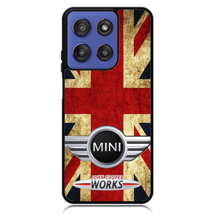 Mini Cooper Flag Jack Case Motorola Moto G Stylus 5G 2025 DC1176