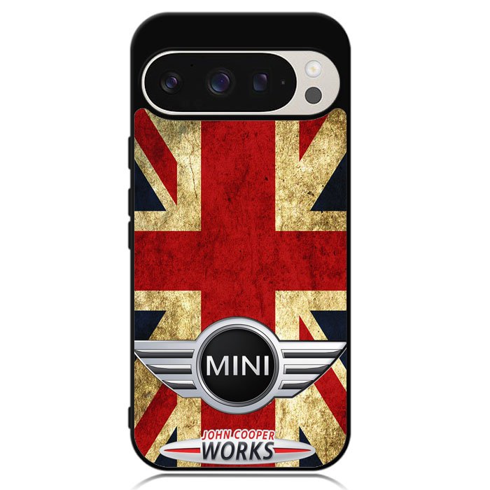 Mini Cooper Flag Jack Case Google Pixel 9 | Google Pixel 9 Pro Case DC1176