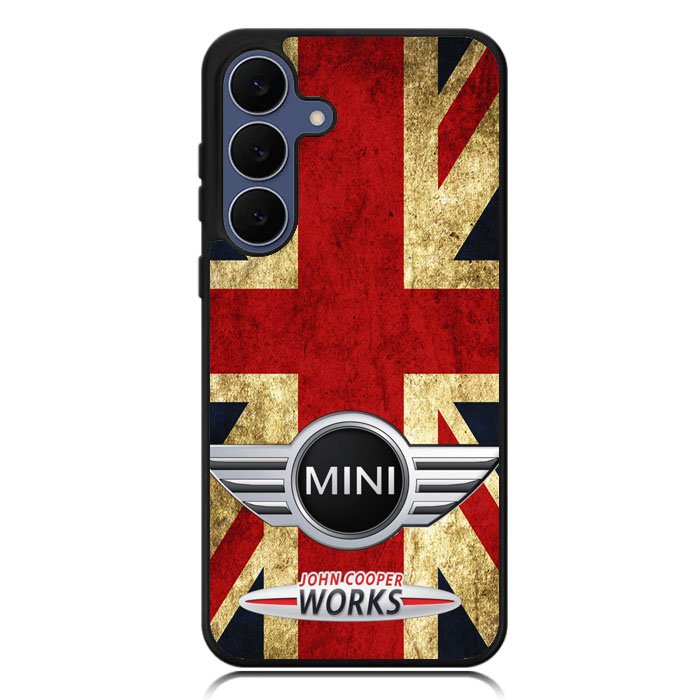 Mini Cooper Flag Jack Case Samsung Galaxy S23 FE Case DC1176