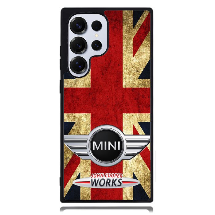 Mini Cooper Flag Jack Case Samsung Galaxy S24 Ultra Case DC1176