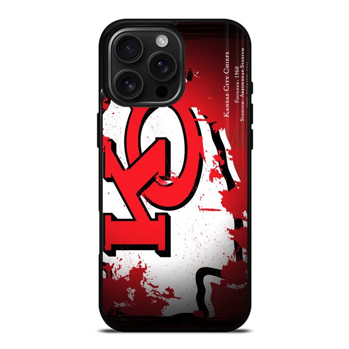 Kansas City Chiefs Case iPhone 16 Pro Case DC0965
