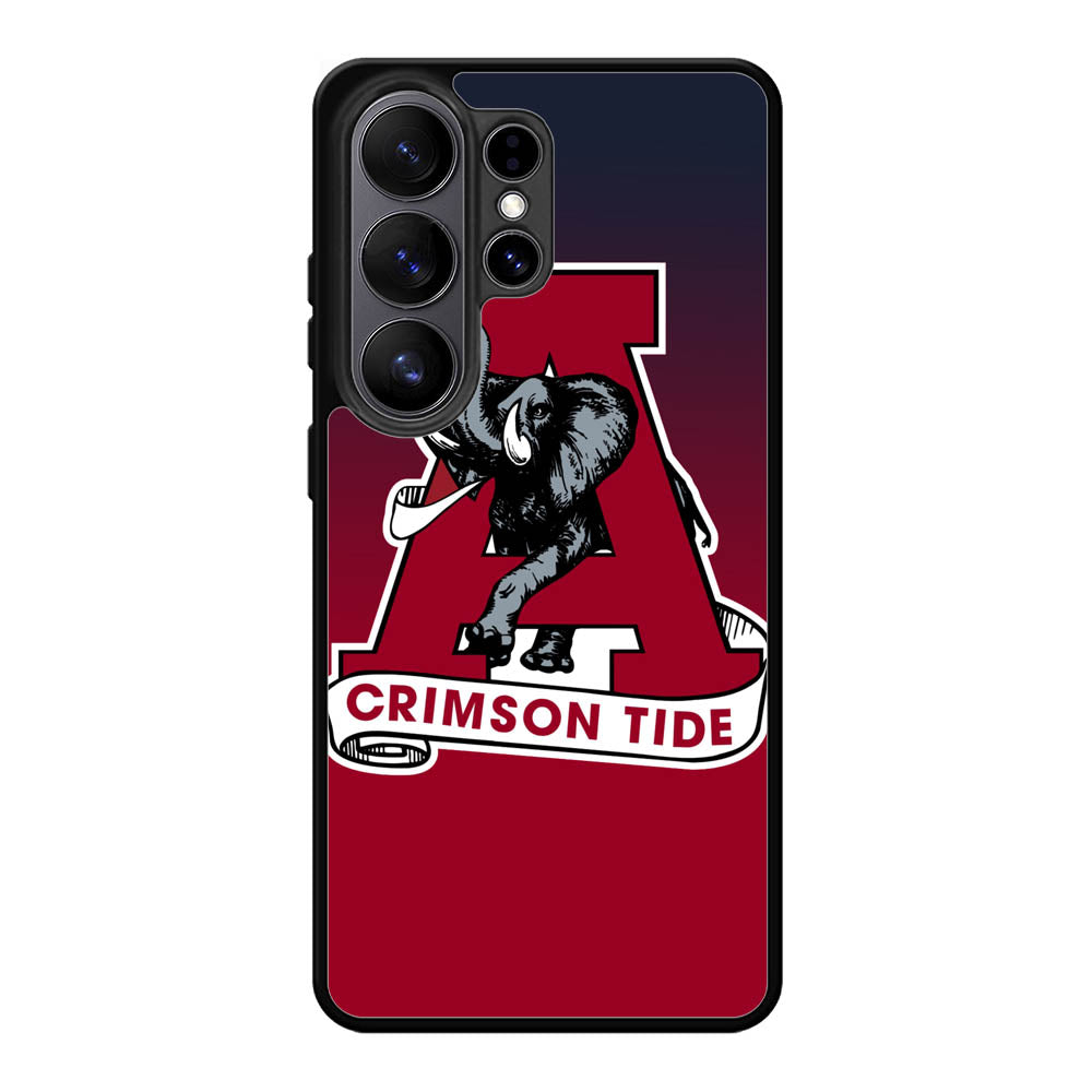 Alabama Crimson Tide Case Samsung Galaxy S26 Ultra phone case with DC0038 design