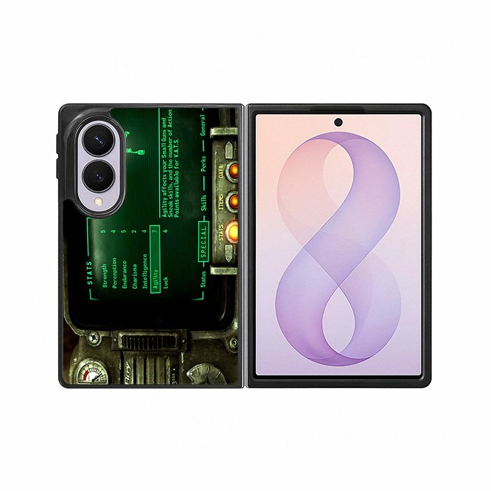 Fallout Pipboy 3000 Cute Special Case Samsung Galaxy Z Fold 8 Case DC0618