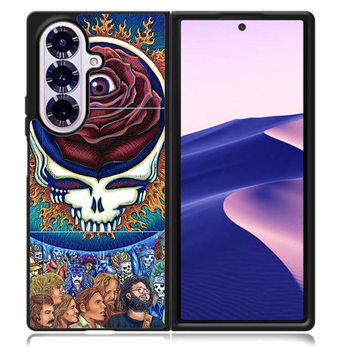 The Grateful Dead Case Samsung Galaxy Z Fold 7 Case DC1855