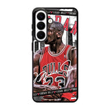 Jordan Bulls Samsung Galaxy S26 Plus phone case with DC0949 design