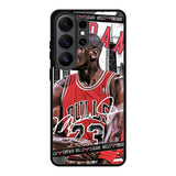 Jordan Bulls Samsung Galaxy S26 Ultra phone case with DC0949 design