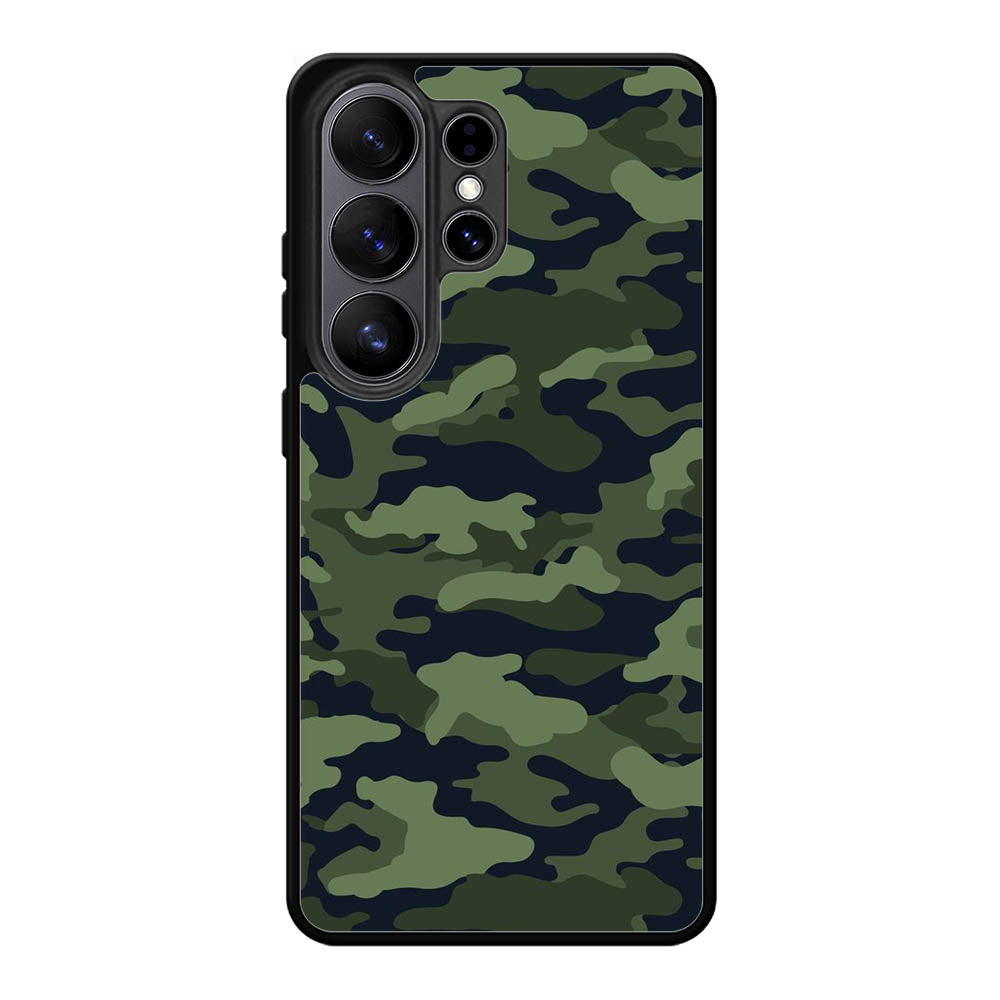 Green Camouflage Samsung Galaxy S26 Ultra Case