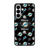 Miami Dolphins Samsung Galaxy S26 phone case with DC1132 design