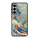 The Great Red Wave Samsung Galaxy S26 phone case with DC1857 design