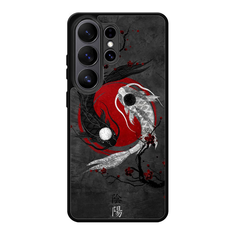Yin And Yang Samsung Galaxy S26 Ultra phone case with DC1993 design