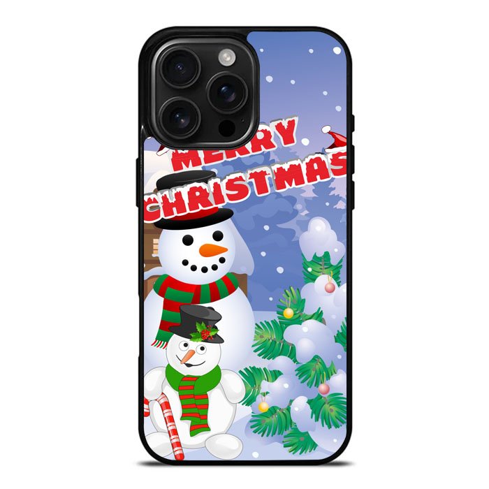 Christmas Snowman Gift Case iPhone 16 Pro Max Case DC0344