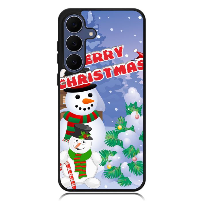 Christmas Snowman Gift Case Samsung Galaxy S25 FE DC0344