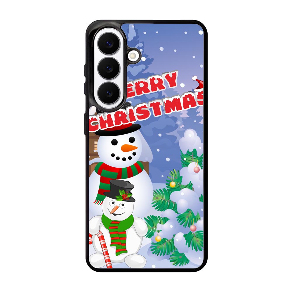 Christmas Snowman Gift Case Samsung Galaxy S26 phone case with DC0344 design