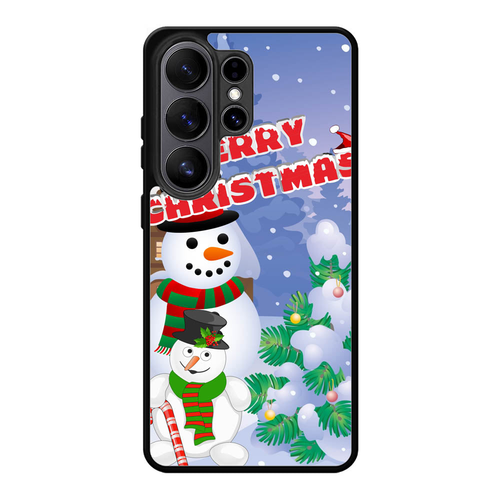 Christmas Snowman Gift Case Samsung Galaxy S26 Ultra phone case with DC0344 design