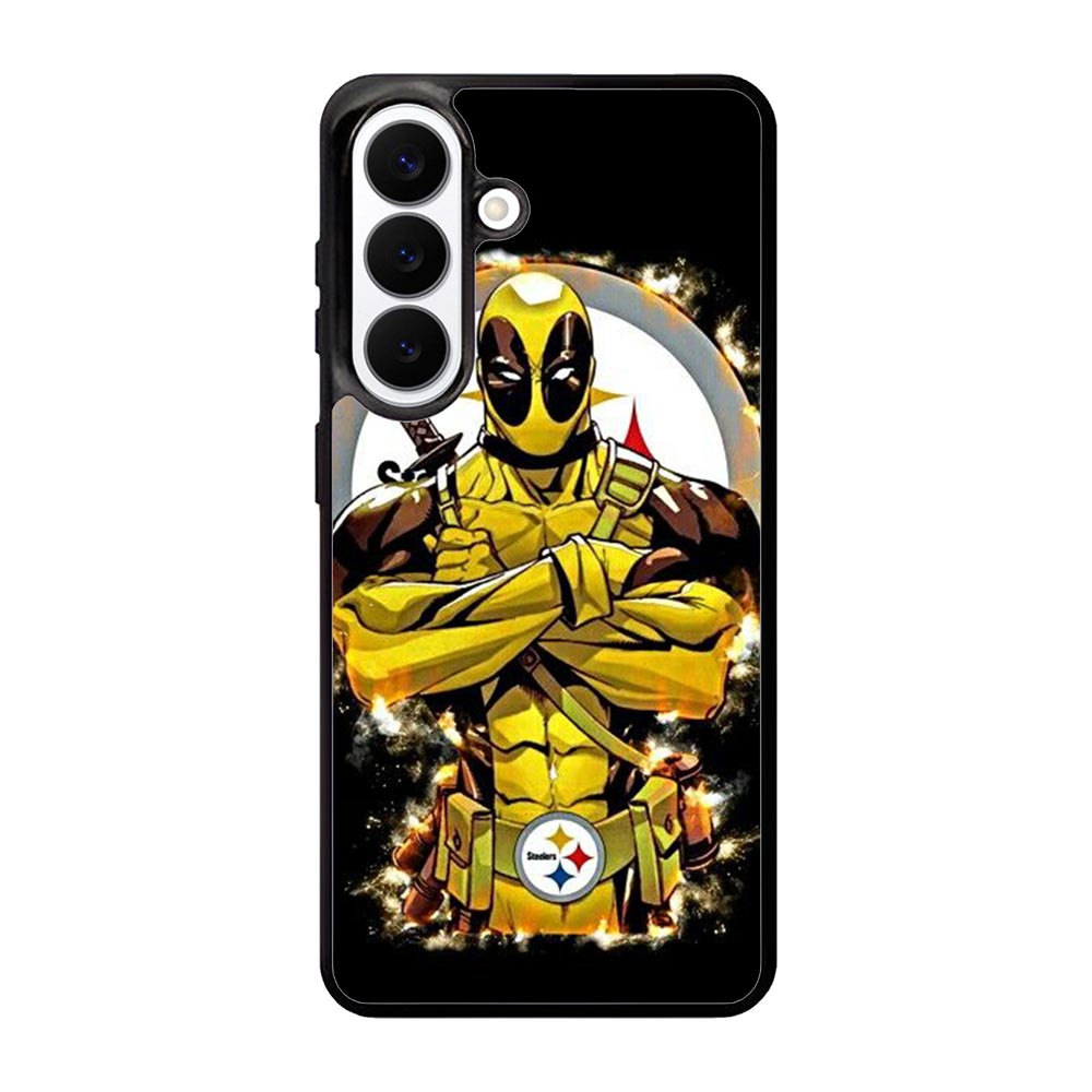 Pittsburgh Steelers Deadpool Samsung Galaxy S26 Case DC1441