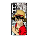 One Piece Luffy Comis Samsung Galaxy S26 Plus phone case with DC1364 design