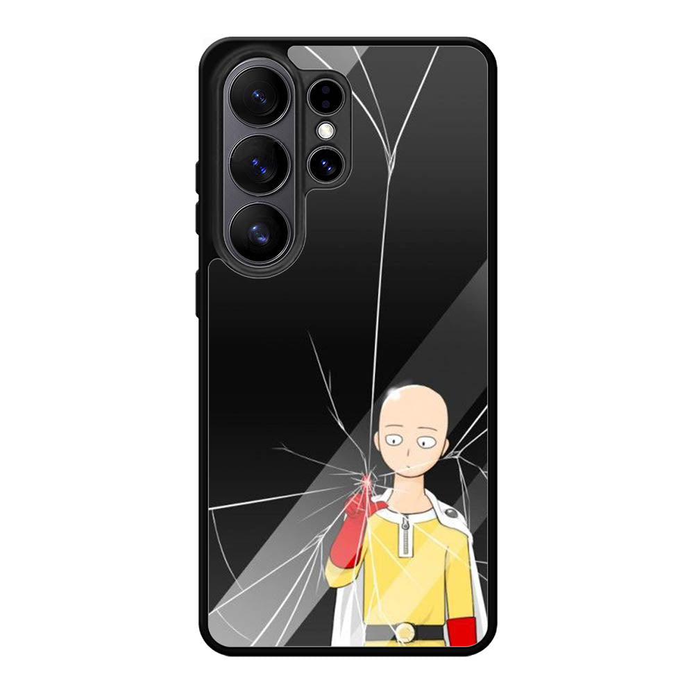 Anime Saitama Samsung Galaxy S26 Ultra phone case