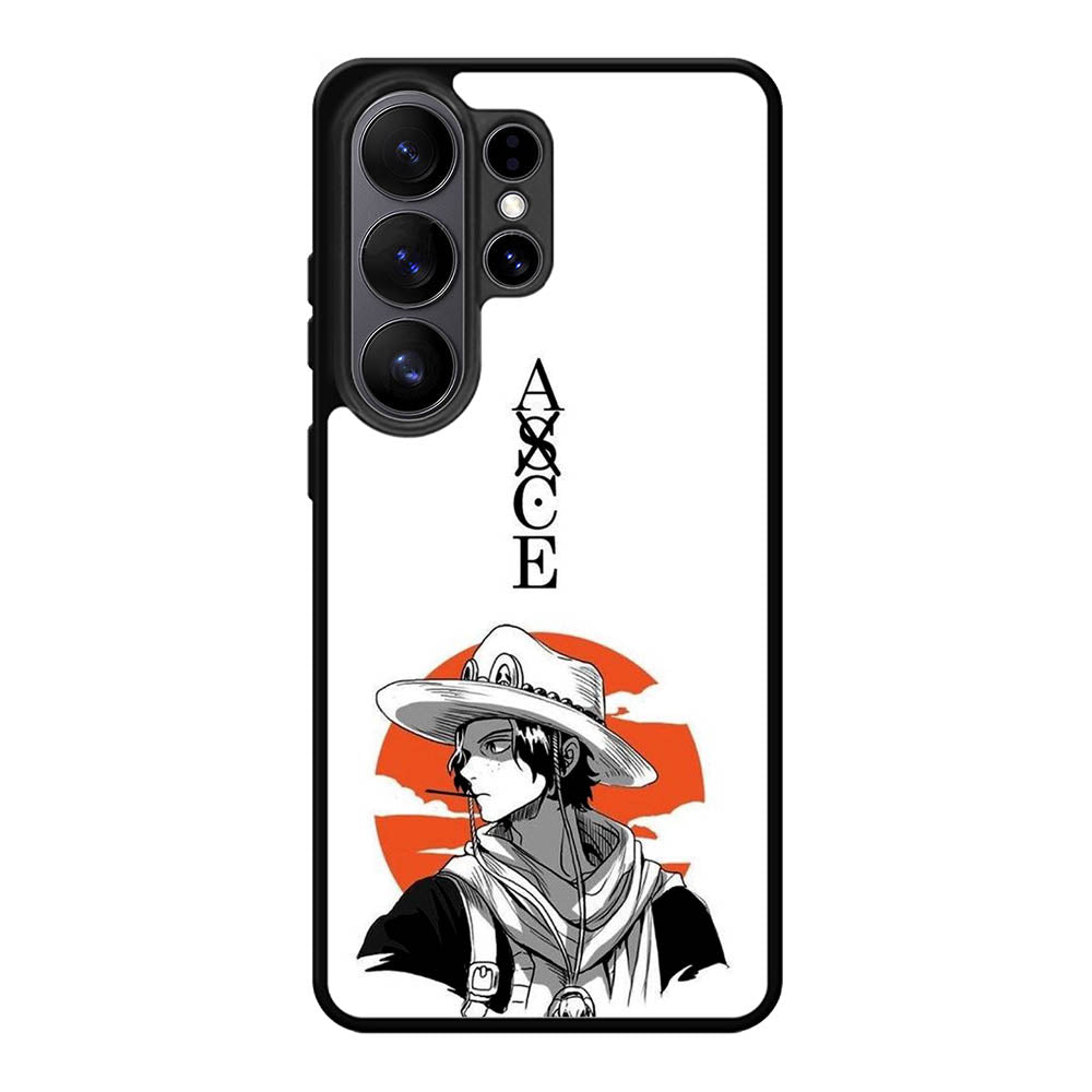 Portgas D Ace Samsung Galaxy S26 Ultra phone case with DC1510 design