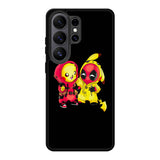 Pikachu Pokemon And Deadpool Samsung Galaxy S26 Ultra phone case