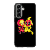 Pikachu Pokemon And Deadpool Samsung Galaxy A57 Case