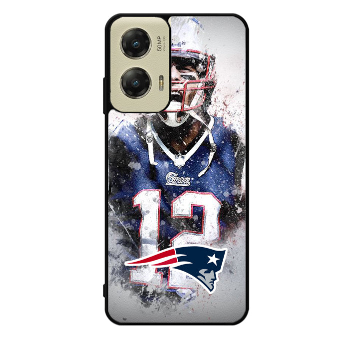 Tom Brady New England Patriots Motorola Moto G Stylus 5G 2024 Case