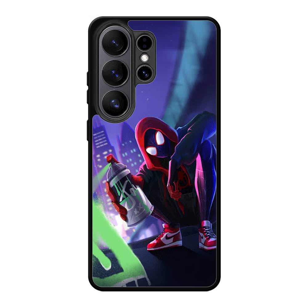 Spiderman Miles Morales Samsung Galaxy S26 Ultra Case