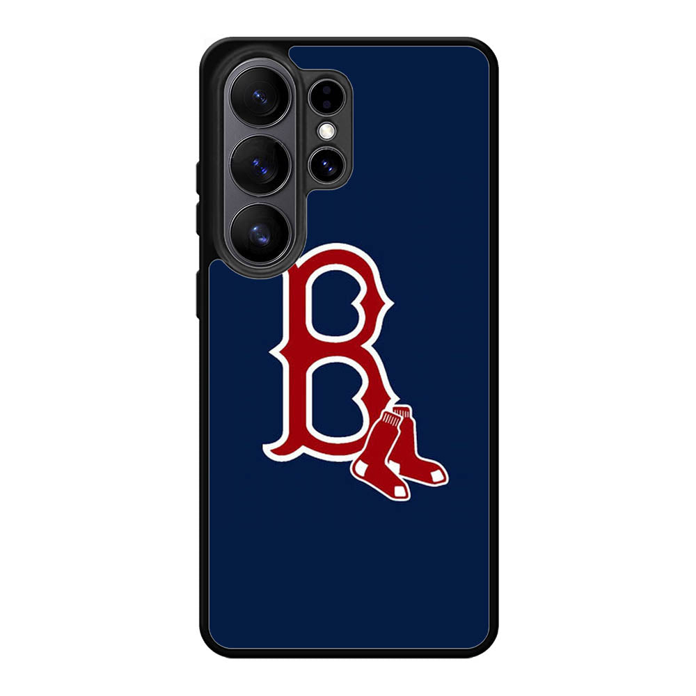 Boston Red Sox Logo Samsung Galaxy S26 Ultra phone case with DC0239 design