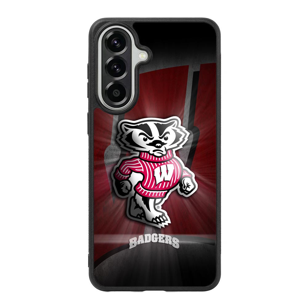 wisconsin badger logo Samsung Galaxy A37 Case