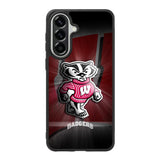 wisconsin badger logo Samsung Galaxy A57 Case