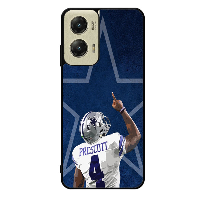 Dak Prescott Cowboys 1st Motorola Moto G Stylus 5G 2024 Case