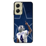Dak Prescott Cowboys 1st Motorola Moto G Stylus 5G 2024 Case