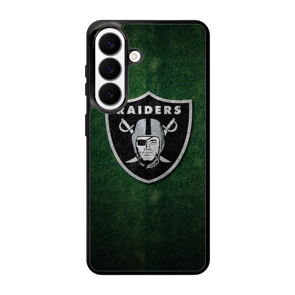 Oakland Raiders Samsung Galaxy S26 Plus phone case with DC1317 design