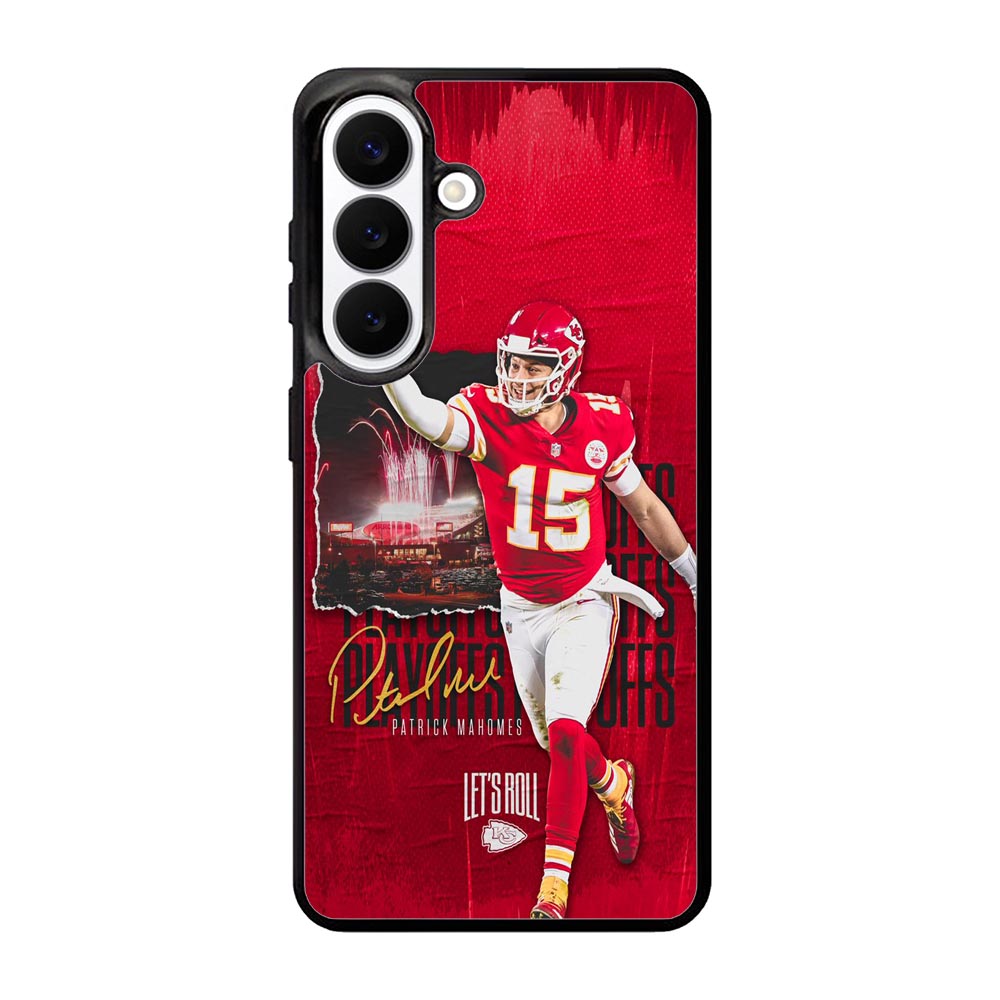 Patrick Mahomes Wallpaper Samsung Galaxy S26 phone case