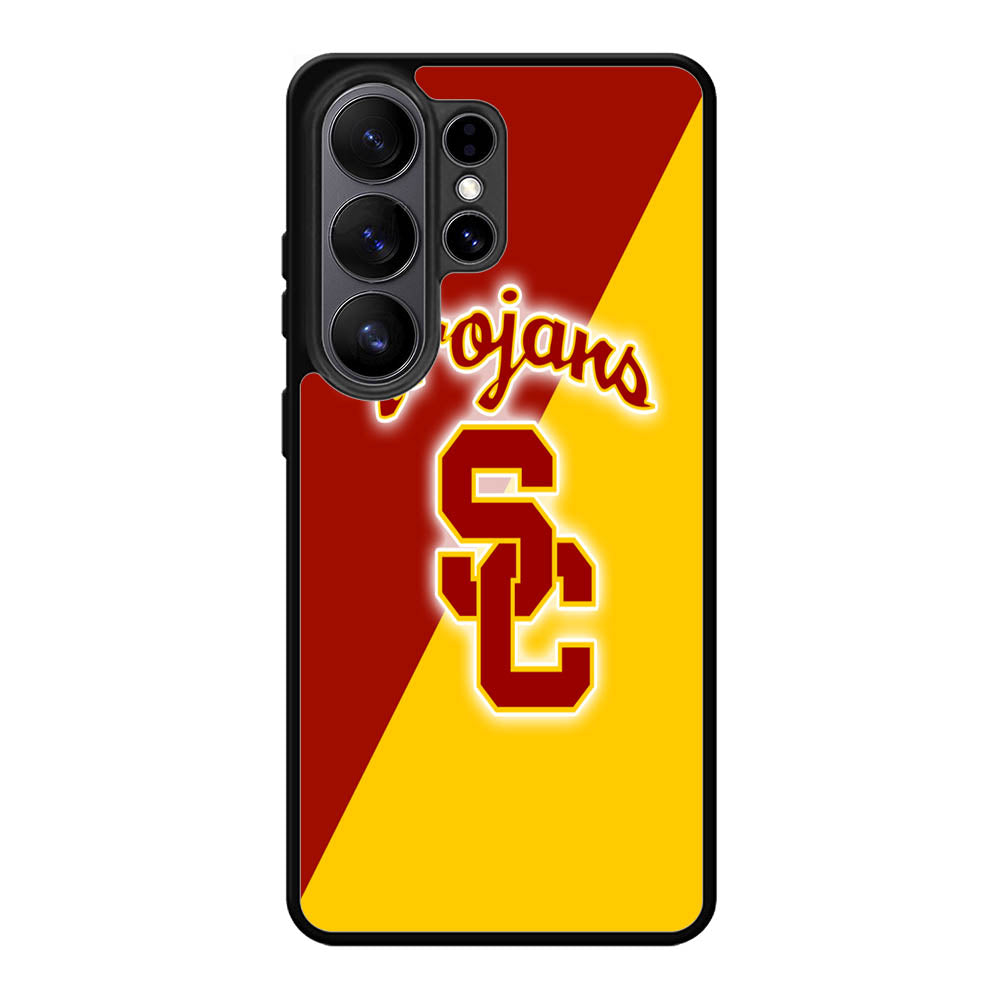 usc trojans logo Samsung Galaxy S26 Ultra phone case