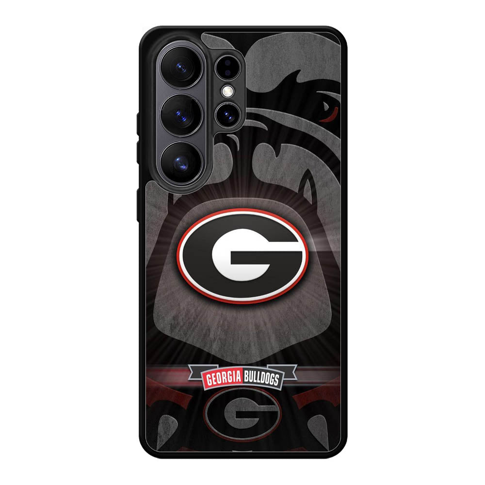 Georgia Bulldogs Logo XSamsung Galaxy S26 Ultra Case DC0691