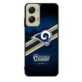 los angeles rams 1st Motorola Moto G Stylus 5G 2024 Case