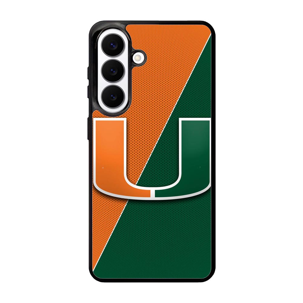 Miami Hurricanes Symbol XSamsung Galaxy S26 Case DC1140