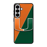 Miami Hurricanes Symbol XSamsung Galaxy S26 Case DC1140