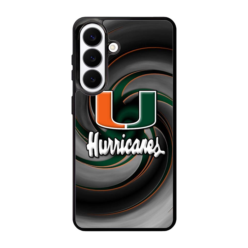 Miami Hurricanes XSamsung Galaxy S26 Plus Case DC1141